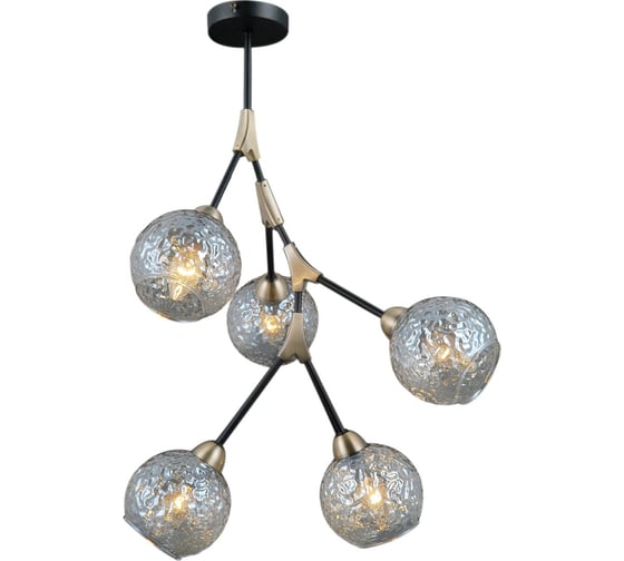 Потолочная люстра ILLUMICO IL0263-5PSQ-79 BK AB