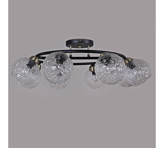 Потолочная люстра ILLUMICO IL0296-8CSQ-79 BK AB