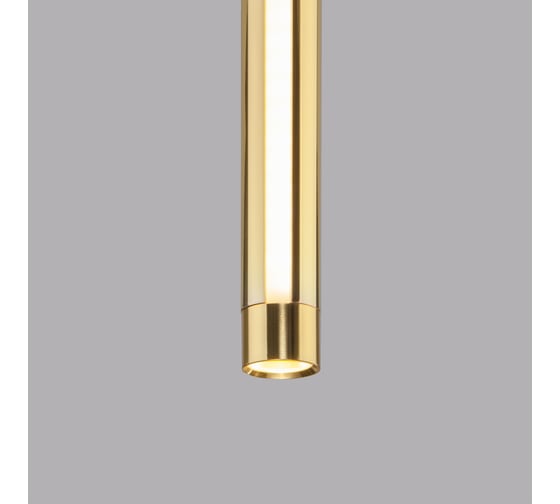 Подвесной светильник Eurosvet, 50189, 1 LED, черный/золото a048078