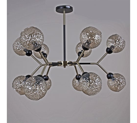 Потолочная люстра ILLUMICO IL0268-12PSQ-79 BK AB