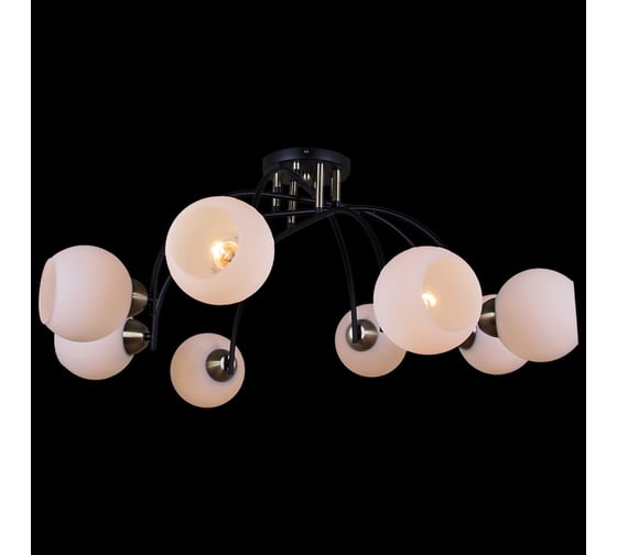 Потолочная люстра ILLUMICO IL0250-8CSQ-79 BK AB 1