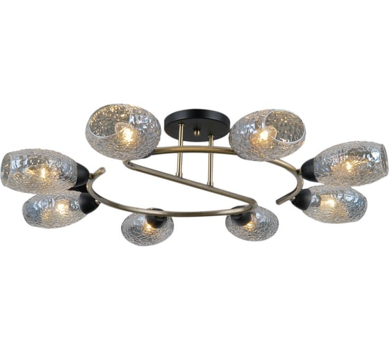 Потолочная люстра ILLUMICO IL0300-8CSQ-79 BK AB