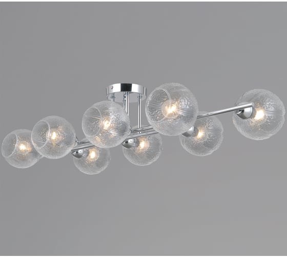 Потолочная люстра ILLUMICO IL0701-8CSQ-24 CR ARIES 1