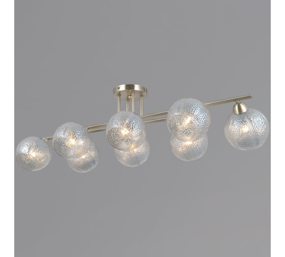 Потолочная люстра ILLUMICO IL0702-8CSQ-24 AB ARIES 1