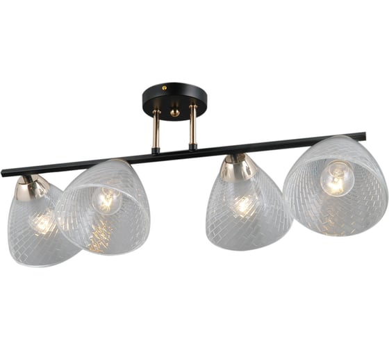 Потолочная люстра ILLUMICO IL0739-4CSQ-24 BK FGD ARIES 1