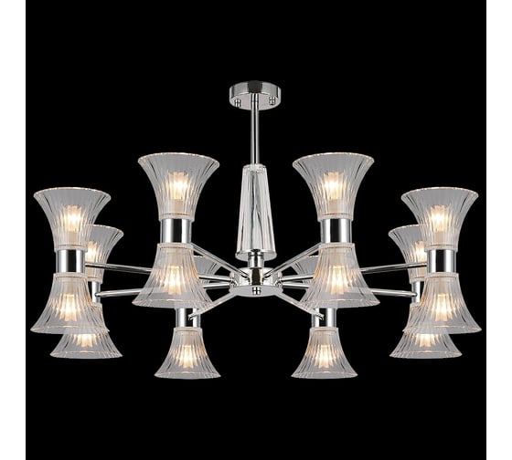 Потолочная люстра ILLUMICO IL0288-16P-79 CR 1