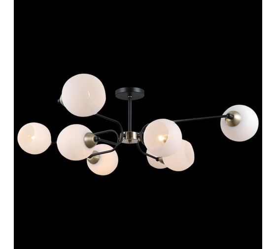 Потолочная люстра ILLUMICO IL0249-8CSQ-79 BK AB 1