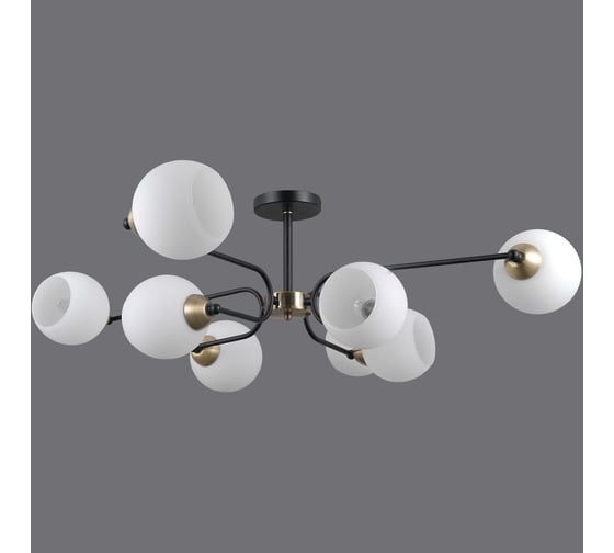 Потолочная люстра ILLUMICO IL0249-8CSQ-79 BK AB