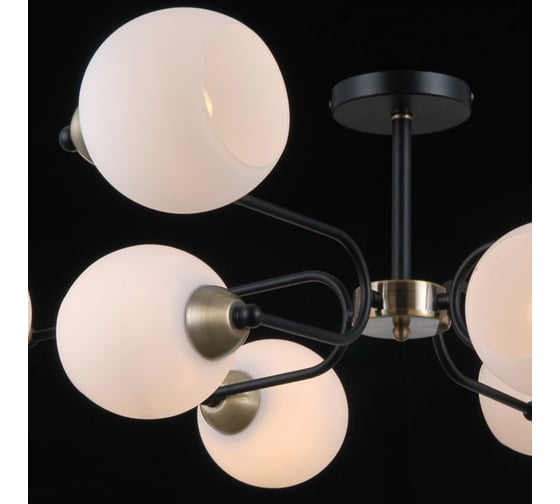 Потолочная люстра ILLUMICO IL0249-8CSQ-79 BK AB
