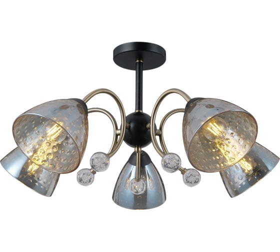 Потолочная люстра ILLUMICO IL0230-5CSQ-29 BK AB
