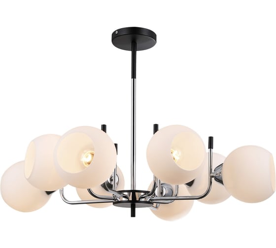 Потолочная люстра ILLUMICO IL0371-8PSQ-79 BK CR