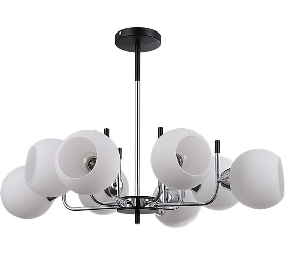 Потолочная люстра ILLUMICO IL0371-8PSQ-79 BK CR
