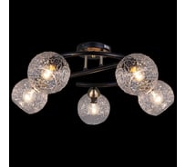 Потолочная люстра ILLUMICO IL0296-5CSQ-79 BK AB