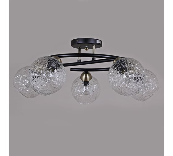Потолочная люстра ILLUMICO IL0296-5CSQ-79 BK AB