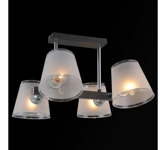Потолочная люстра ILLUMICO IL9631-4CSQ-79 BK 1