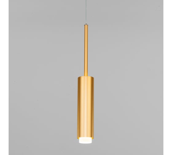 Подвесной светильник Eurosvet, 50203, 1 LED, матовое золото a051710