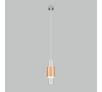 Подвесной светильник Eurosvet, 50204, 1 LED, матовое серебро/матовое золото a051715
