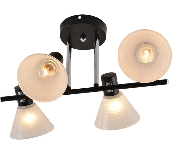 Потолочная люстра ReLuce 01553-3.3-04B BK+CR 1