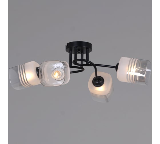 Потолочная люстра ReLuce 70176-3.3-04 BK 1