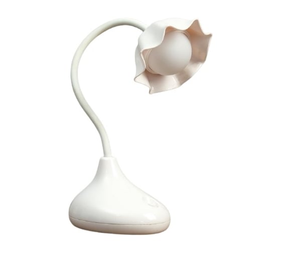 Настольная лампа RISALUX 23770/1 LED 4Вт USB АКБ белый 9х10х36 см 4734795