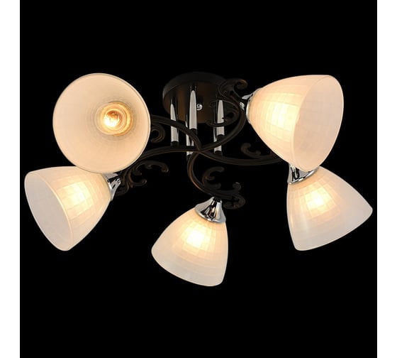 Потолочная люстра ReLuce 11308-0.3-05 BK+CR 1
