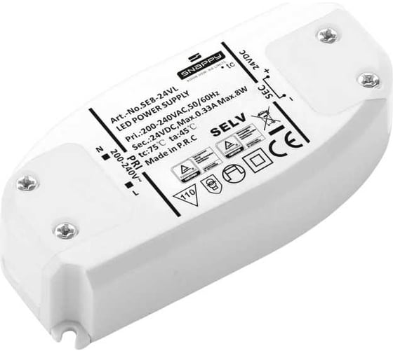 Драйвер LED SNAPPY AC/DC SE8-24VL 5027700