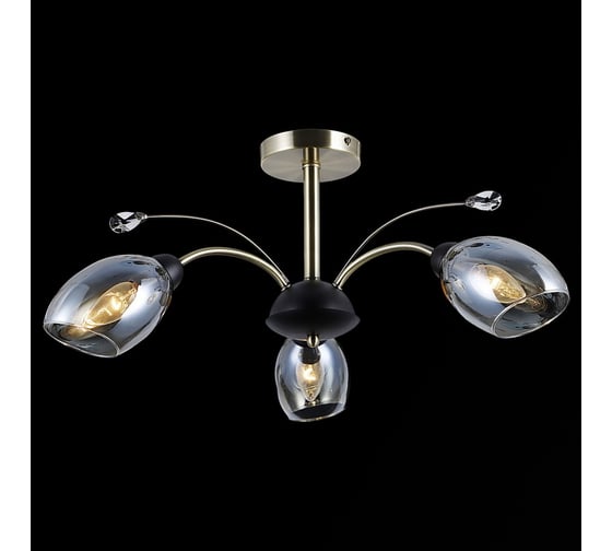 Потолочный светильник ILLUMICO IL9737-3CSQ-29 BK AB