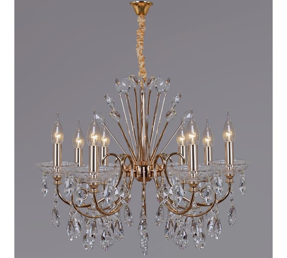 Подвесная люстра ILLUMICO IL2367-8POR-39 GD 1