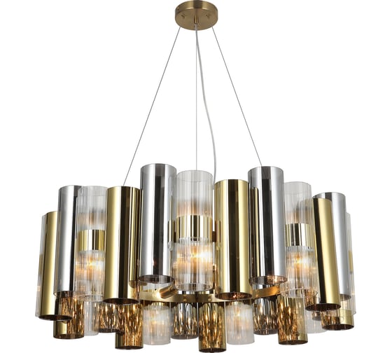 Подвесная люстра ILLUMICO IL0525-6P-79 BRASS