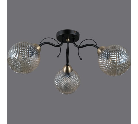Потолочный светильник ILLUMICO IL0190-3CSQ-79 BK AB