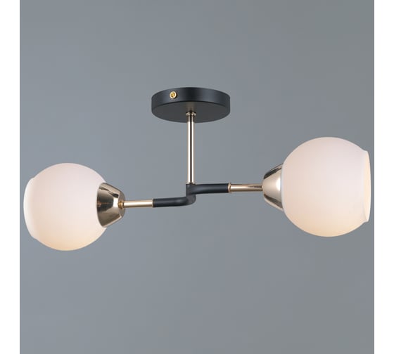 Потолочный светильник ILLUMICO IL0689-2CSQ-24 BK FGD LIBRA 1