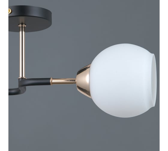 Потолочный светильник ILLUMICO IL0689-2CSQ-24 BK FGD LIBRA
