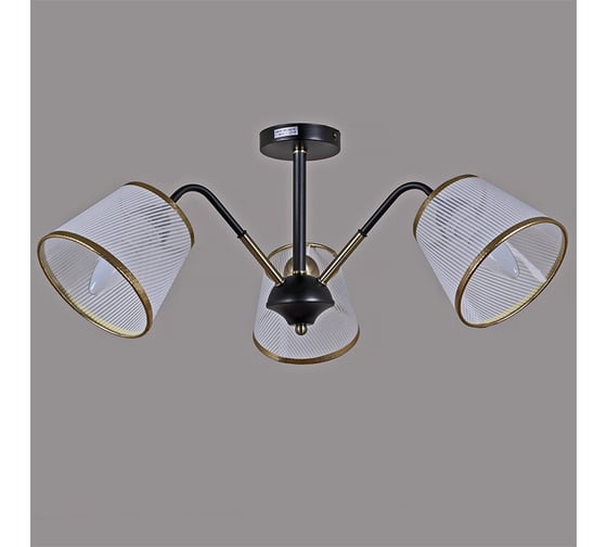 Потолочный светильник ILLUMICO IL0344-3CSQ-79 BK AB 1