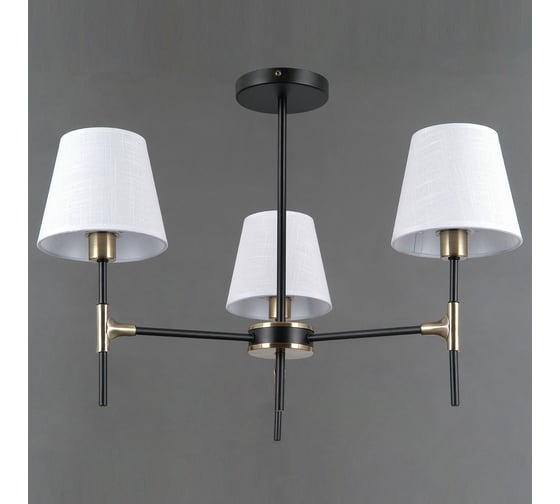 Потолочный светильник ILLUMICO IL0185-3CSQ-24 BK AB CASTOR