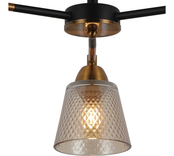 Потолочный светильник ILLUMICO IL8226-3COU-79 BK GD
