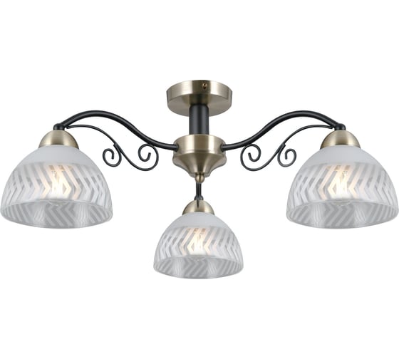 Потолочный светильник ILLUMICO IL0435-3CSQ-24 BK AB SPICA