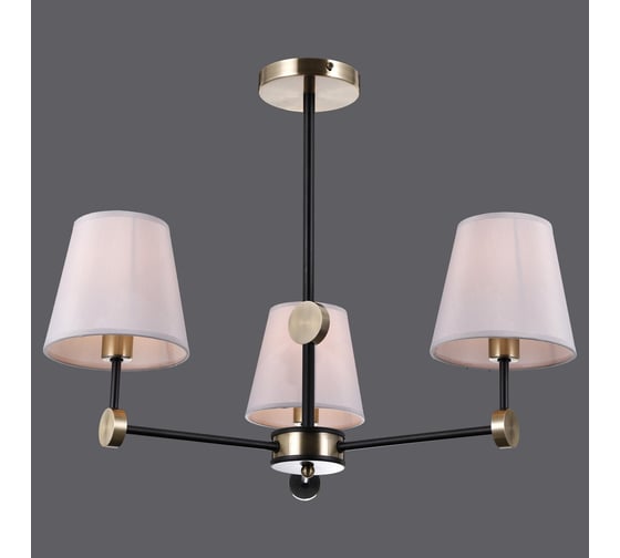 Потолочный светильник ILLUMICO IL0394-3CSQ-24 BK AB CASTOR