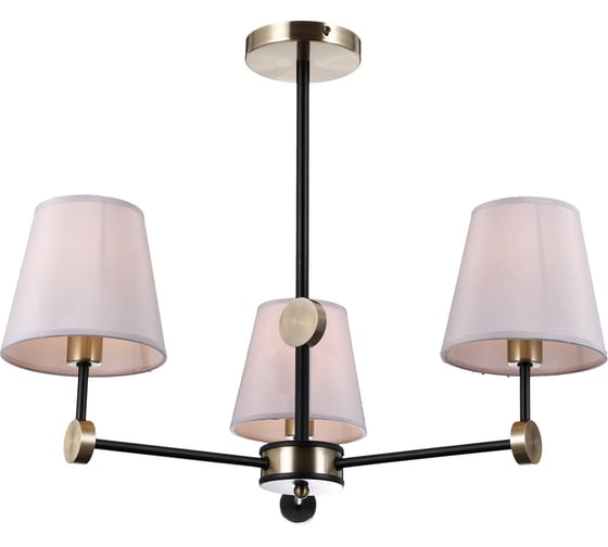 Потолочный светильник ILLUMICO IL0394-3CSQ-24 BK AB CASTOR