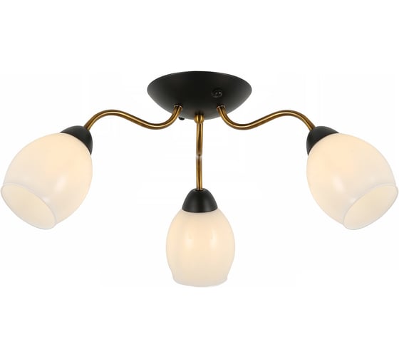 Потолочный светильник ILLUMICO IL8193-3COU-79 BK GD 1