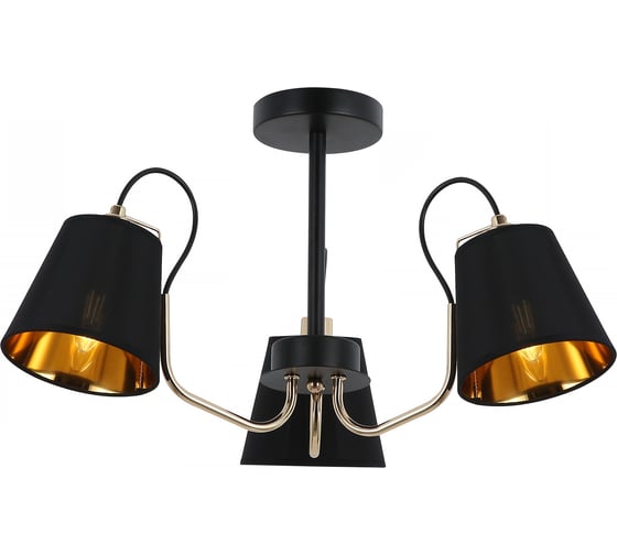 Потолочный светильник ILLUMICO IL6120-3COU-79 BK GD 1