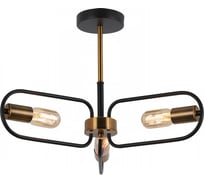 Потолочный светильник ILLUMICO IL8253-3COU-79 BK GD