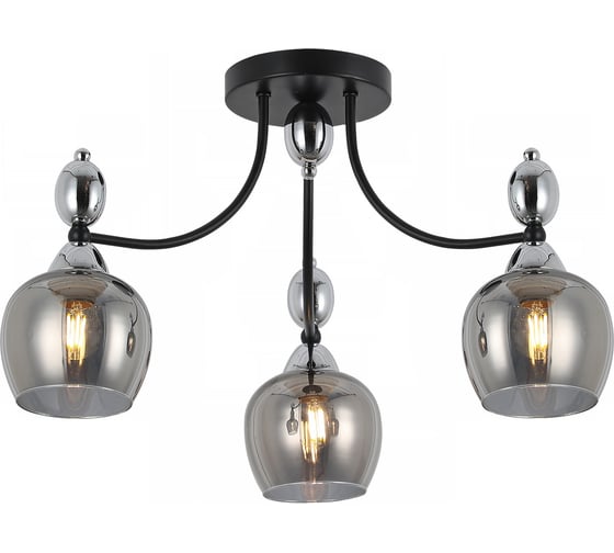 Потолочный светильник ILLUMICO IL8258-3COU-79 BK CR 1