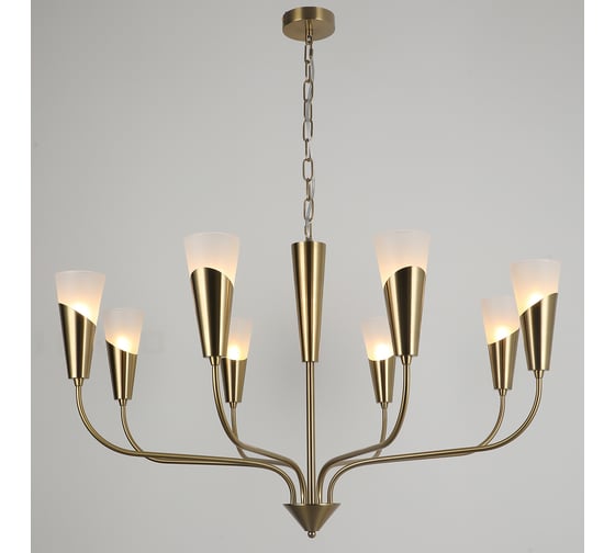Подвесная люстра ILLUMICO IL0459-8P-79 BRASS 1