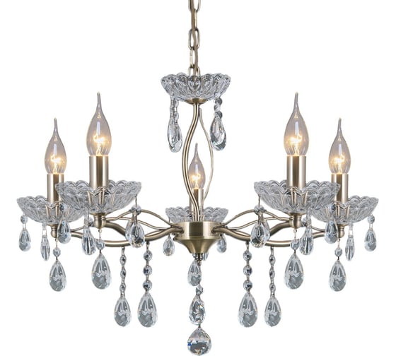 Подвесная люстра ILLUMICO IL0265-5PSQ-39 AB 1