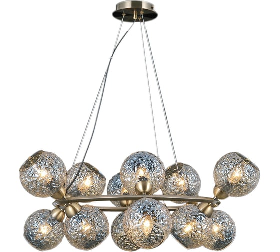 Подвесная люстра ILLUMICO IL0452-12PASQ-79 AB 1