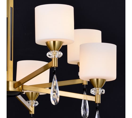 Подвесная люстра ILLUMICO IL5182-8PLS-29 BRASS KELTIC