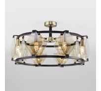 Потолочный светильник Eurosvet, 60116/8 черный a049426