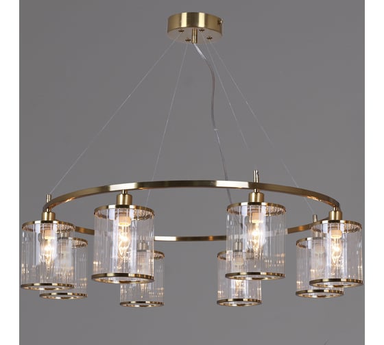 Подвесная люстра ILLUMICO IL0182-8P-79 COPPER 1