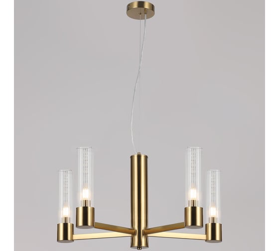 Подвесная люстра ILLUMICO IL0313-5P-79 BRASS