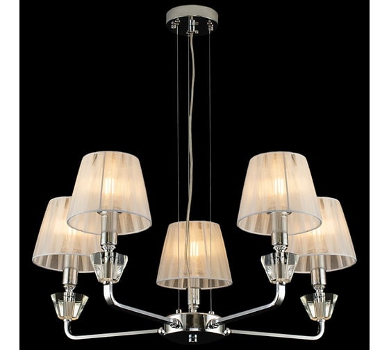 Подвесная люстра ILLUMICO IL5274-5N-27 CR 1